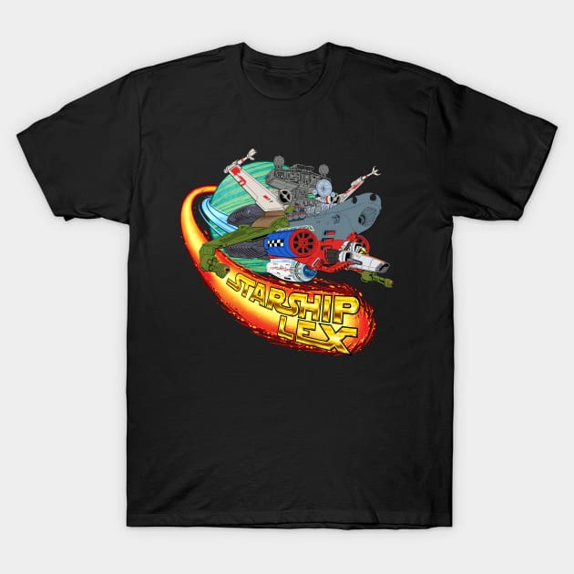 Starship Lex T-Shirt by EterniaDreams